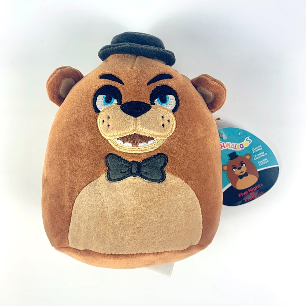 Squishmallows Five Nights at Freddys FNAF Classic Freddy Jazwares Plush 8" NWT